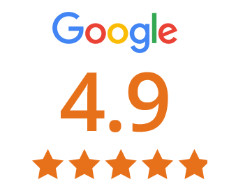 4.9 Star Reviews Google